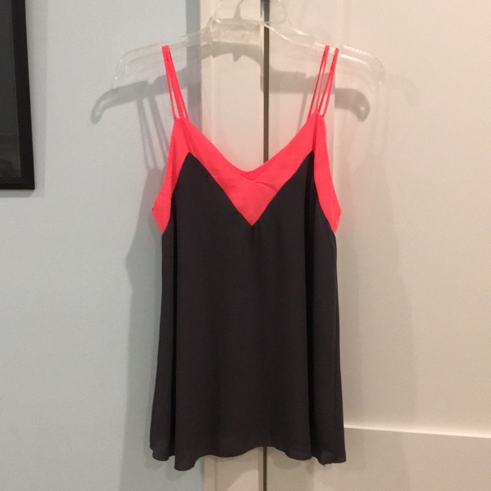 Grey and Pink Tank